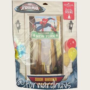 Bundle Sale 3 for $15 | Spider-Man Hallmark Party Door Banner